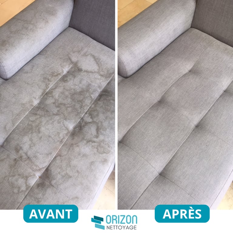 Nettoyage canapé en profondeur